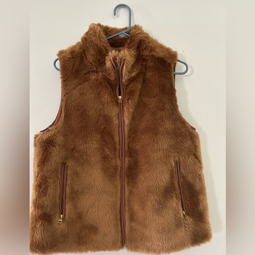 Bob Timberlake fur vest. Size medium